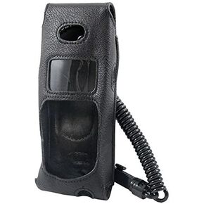 Artisan Power Black Vinyl Holster for Polycom SpectraLink Netlink i640 | with Metal Belt Clip | Best with PTX110, PTX140, PTX151, RNP2400, 3626, 3636 | Matches OEM Part Number PTO601