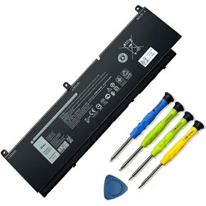 95Wh PKWVM Laptop Battery Replacement for Dell Precision 7550 7750 7760 7560 Series C903V CR72X 0CR72X 0447VR 068N03 11.4V 7922mAh 6-Cells