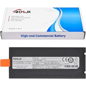CF-VZSU30B Laptop Battery for Panasonic Toughbook CF-18 CF18 CF-18A CF-18B CF-18D CF-18F CF-18K Series CF-VZSU30BU CF-VZSU30A CF-VZSU30AU CF-VZSU30 CF-VZSU30U CF-VZSU30W 7.4V 7.65Ah