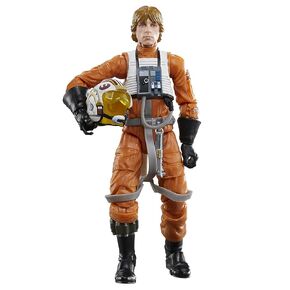 مجموعة أرشيف سلسلة Luke Skywalker X-Wing Pilot Star Wars Black مقاس 15.24 سم