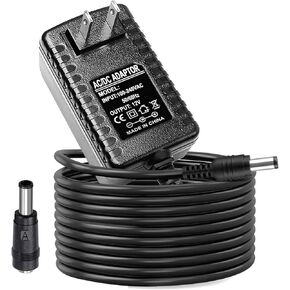12V AC/DC Casio Privia Charger Power Adapter Compatible for Casio Digital Piano Keyboard AD-A12150LW, AD-A1215LW PX-130 PX-350 PX-160 PX-150 CDP-120 CTK-6000 CTK-6300 CTK-7200 Power Supply Cord