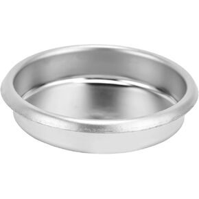 Coffee Machine Accessories, 54mm Backflush Insert Metal Backflush Insert Coffee Machine Stainless Steel Backflush Insert Metal Blind Filter for Breville Sage8 Series