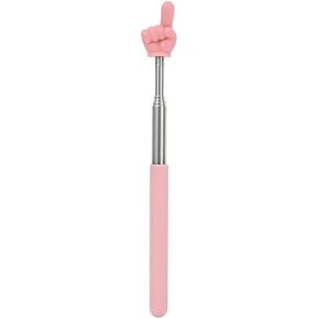 1 Pc Telescopic Teachers Pointer, Teaching Pointer Stick for Classroom, Metal Hand Retractable Pointer Extended Length 21.6 Inch, Handheld Presenter Whiteboard Pointer Presentation Products (Purple)