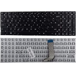 Replacement Keyboard Compatible with Asus X556 X556U X556UA X556UB X556UF X556UJ X556UQ F556 F556U F556UA F556UB F556UF F556UQ K556 K556U K556UA K556UB K556UF K556UJ No Frame Black Keyboard