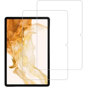 Screen Protector for Samsung Galaxy Tab S8 2022 / Tab S7 2020 11-Inch (SM-X700/X706/T870/T875/T878) Tempered Glass Film Anti Scratch,Bubble Free,High Definition（2 Pack）