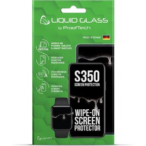Liquid Glass Screen Protector With $350 Screen Protection for All Smartphones Tablets and Watches - Universal Fit