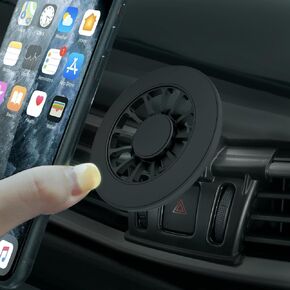 BEERTE Fits MagSafe Car Mount Fit for Nissan Murano 2015-2024 Hands Free Magnetic Car Phone Holder Mount Strong Magnets Car Phone Mount Fit for iPhone 16 15 14 13 12 Series MagSafe Case All Phones