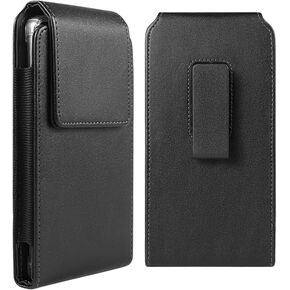 Large Cell Phone Holster with Swivel Belt Clip Case Holder for Moto G Pure/G Stylus 5G/G Power/G Play/Edge/G9 Plus/One Fusion/E7 G9 Plus/TCL 30 XL/40 SE/Google Pixel 7 Pro/8 Pro/LG Reflect/ V60 ThinQ