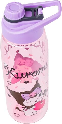 Silver Buffalo Disney Lilo and Stitch Tropical Water Bottle with Screw-on Lid Featuring Stitch, 28 Ounces in Saudi Arabia