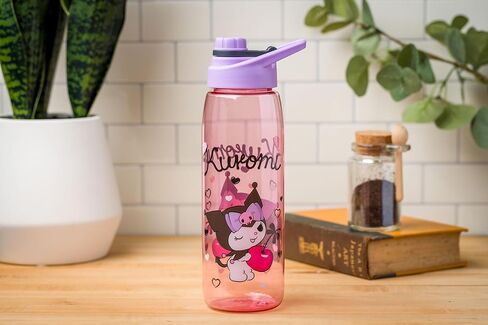 Silver Buffalo Disney Lilo and Stitch Tropical Water Bottle with Screw-on Lid Featuring Stitch, 28 Ounces in Saudi Arabia