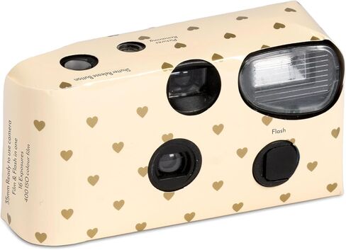 Weddingstar Disposable Camera with Flash - Single Use 35mm Film Camera for Wedding or Party Favors - Vintage in Saudi Arabia