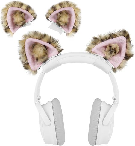حزام شعاع سماعة الرأس GEEKRIA NOVA + ملحق أذن القطة متوافق مع Razer، JBL، Plantronics، Sennheiser، Logitech، Hyperx in Saudi Arabia