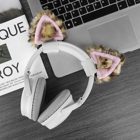 حزام شعاع سماعة الرأس GEEKRIA NOVA + ملحق أذن القطة متوافق مع Razer، JBL، Plantronics، Sennheiser، Logitech، Hyperx in Saudi Arabia