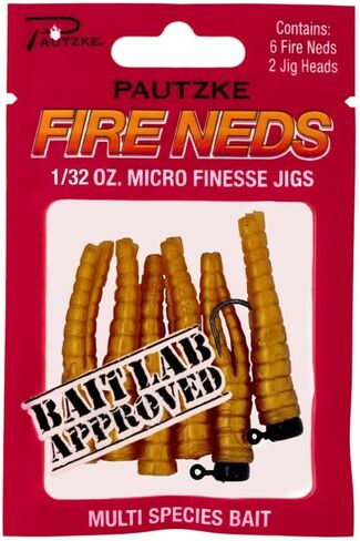 Pautzke's Fire Neds, Micro Finesse Jigs,Ultimate Trout and Multi-Species Fishing Lures in Saudi Arabia