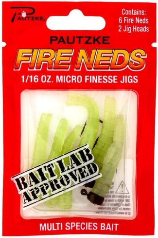 Pautzke's Fire Neds, Micro Finesse Jigs,Ultimate Trout and Multi-Species Fishing Lures in Saudi Arabia