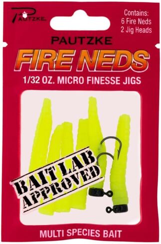 Pautzke's Fire Neds, Micro Finesse Jigs,Ultimate Trout and Multi-Species Fishing Lures in Saudi Arabia