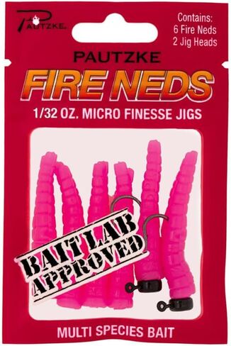 Pautzke's Fire Neds, Micro Finesse Jigs,Ultimate Trout and Multi-Species Fishing Lures in Saudi Arabia