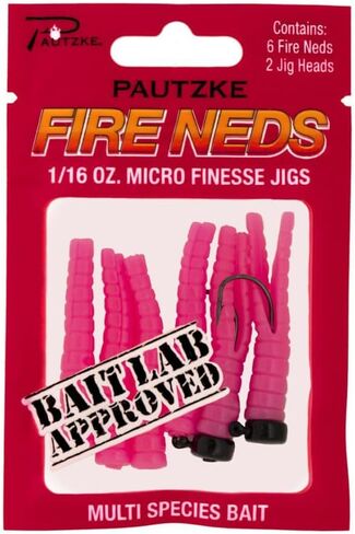 Pautzke's Fire Neds, Micro Finesse Jigs,Ultimate Trout and Multi-Species Fishing Lures in Saudi Arabia