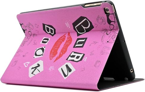 Case for iPad 9th/8th/7th Generation 10.2 Inch Girls Cute Women Folio PU Leather Stand Soft TPU Back Cover with Lips Design Funny Design Girly Teens for iPad 7/8/9 Gen in Kuwait