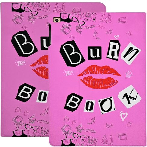 Case for iPad 9th/8th/7th Generation 10.2 Inch Girls Cute Women Folio PU Leather Stand Soft TPU Back Cover with Lips Design Funny Design Girly Teens for iPad 7/8/9 Gen in Kuwait