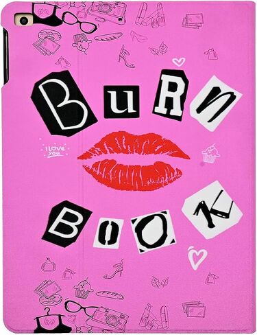 Case for iPad 9th/8th/7th Generation 10.2 Inch Girls Cute Women Folio PU Leather Stand Soft TPU Back Cover with Lips Design Funny Design Girly Teens for iPad 7/8/9 Gen in Kuwait