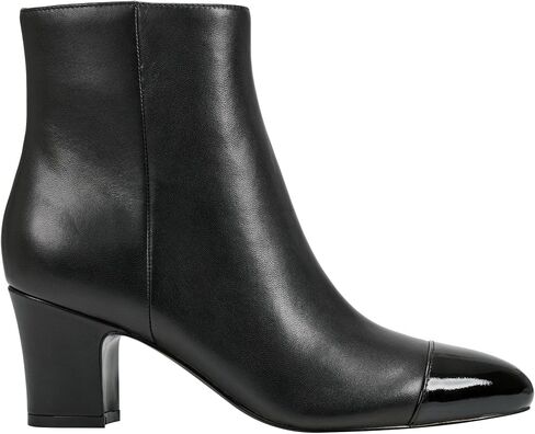 Marc Fisher LTD Women's ALEEA Ankle Boot, Light Natural/Black 110, 7 in Saudi Arabia