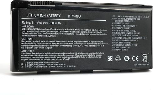 11.1V 7800mAh جديد 9 خلايا BTY-M6D بطارية الكمبيوتر المحمول ل MSI GT60 GT660 GT660R G663R GT663R GT680 GT70 GT780 GT780R GX660 GX680 GX60 in Kuwait