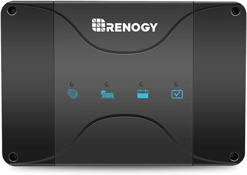 Renogy 50 Amp MPPT Charge Controller 12V MPPT Solar Charge Controller, Capable for Solar Panel and Alternator Power Input, with DC to DC Battery Charger Function, for Gel, AGM, and Lithium Batteries in Saudi Arabia