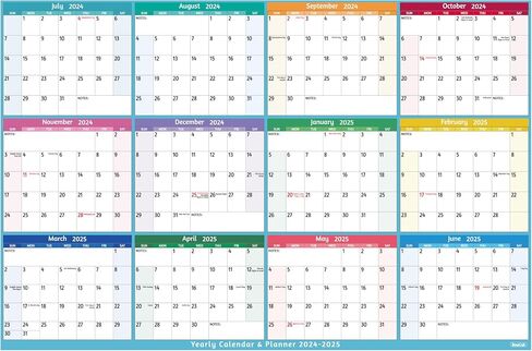 2025 Dry Erase Calendar – Large Yearly Wall calendar 2025, 38.2'' x 25.2'', 2-Side Reversible Calendar 2025, Vertical/Horizontal, Jan 2025 – Dec 2025, 2025 Wall Calendar with Notes, Stickers - Grey in Saudi Arabia