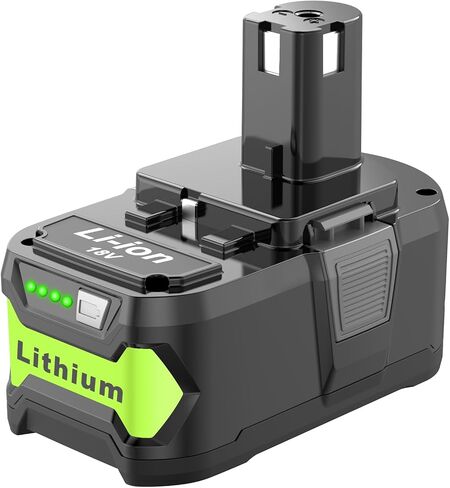 18V 3.0Ah Replacement for Ryobi 18V Battery and Charger Compatible with Ryobi Lithium Batteries Cordless Power Tools in Saudi Arabia