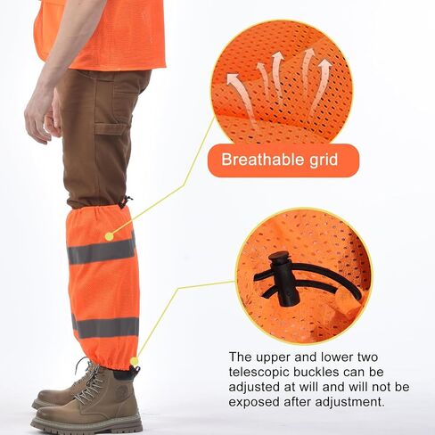 A-SAFETY للجنسين من الفئة E، جوارب شبكية ذات لونين in Saudi Arabia
