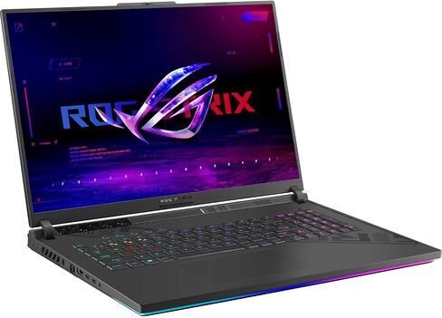 ASUS 2024 ROG Strix G18 Gaming Laptop 18" 240 Hz WQXGA Display (Intel i9-14900HX 24-Core, GeForce RTX 4070 8GB, 32GB DDR5, 1TB SSD, Per Key RGB KYB, Thunderbolt 4, WiFi 6E, Win 11 Pro) in Saudi Arabia