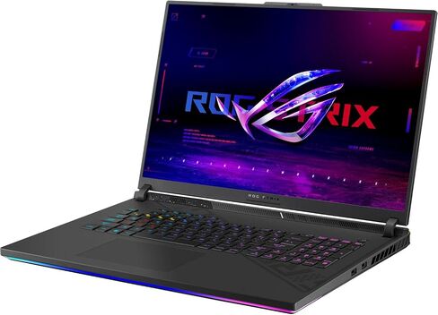ASUS 2024 ROG Strix G18 Gaming Laptop 18" 240 Hz WQXGA Display (Intel i9-14900HX 24-Core, GeForce RTX 4070 8GB, 32GB DDR5, 1TB SSD, Per Key RGB KYB, Thunderbolt 4, WiFi 6E, Win 11 Pro) in Saudi Arabia