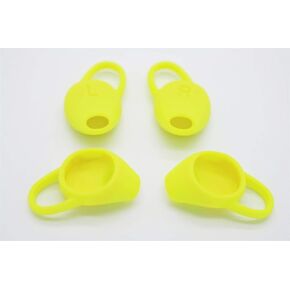 4pcs Best Premium Quality Spare Replacement Compatible with Plantronics Backbeat Fit Wireless Earphones, Silicone Earbuds Eartips Ear Gels - Prefect Fit (Green)