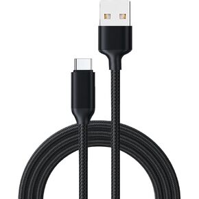 MAS CARNEY USB C Cable 6ft 2.4A Fast Charging, USB A to Type C Charger Cord Braided Compatible with iPhone 15, iPad Mini 6, Samsung Galaxy A54 A51 A50, S24 S23, Note 20, Moto G9