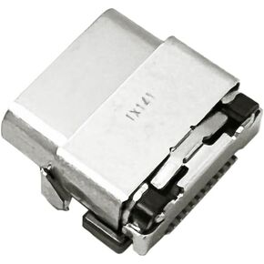 Zahara Type C USB DC Power Jack Charging Port Connector for DELL XPS 13 9305 9365 9370 9380 15 9570 P71G / Latitude 7200 2-in-1 7210 2-in-1 5175 5179 /for Alien Ware M15 R1 R2 R3 R4
