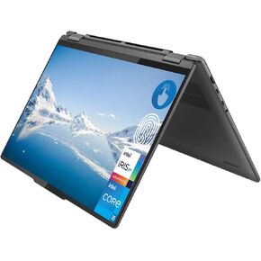 Lenovo Yoga 7i 16" Touchscreen 2-in-1 Convertible Laptop, 16" WUXGA Touchscreen, i5-1335U (Beats i7-1255U), 16GB LPDDR5 RAM, 512GB SSD, FP Reader, Backlit Keyboard, Wi-Fi 6, Windows 11 Home, Grey