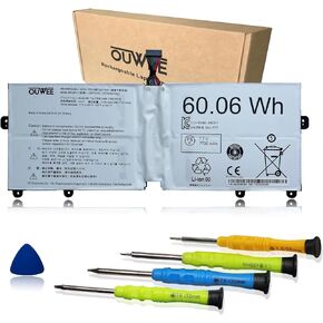 LBR1223E Laptop Battery Compatible with LG Gram 13Z970 13Z 970 14Z970 14Z 970 15Z975 15Z 975 Serie Notebook LBS1224E 7.7V 60.06Wh 7800mAh
