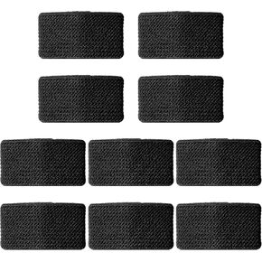 10Pcs Elastic Belt Loop,Nylon Belt Keepers,Black Backpack Strap Keeper for Securing Belts,Backpacks,Slings (Black + Army Green + Khaki + Gray + Navy)