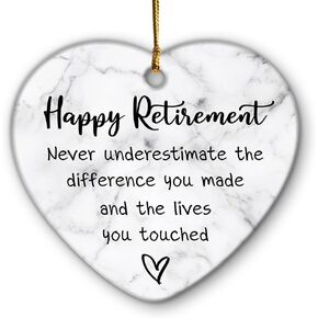Retirement Gift for Woman, Best Retirement Gifts for Women 2024 - Best Gifts for Retirement, Retired Gifts for Women, Happy Retirement Gifts - Cool Retirement Gifts, Retirement Ornament for Women 2024