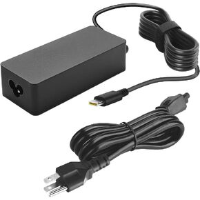 65W 45W USB C Charger Fit for Lenovo Thinkpad 13 E480 E485 E490 E490s E495 E580 E585 E590 E595 L380 L390 L480 L490 L580 L590 X270 X280 X380 X390 X390 X395 ThinkPad C14 Gen 1 Chromebook Laptop