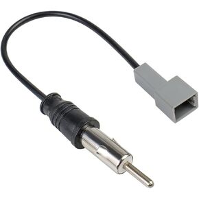 Car Stereo Antenna Wire Adapter Compatible with Hyundai Elantra Velostor Accent Santa Genesis Sonata Tucson Kia Forte Rio Sedona Soul Sportage Aftermarket Radio Antenna Cable Connector