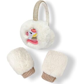 Gifts Treat Girls Earmuffs Boys Knitted Earmuffs in Plush Adjustable Padded Winter Ear Warmers for Toddlers Boys Girls
