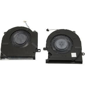 Laptop CPU Cooling Fan, for HP OMEN 15 15 EK0005LA 15 EK0013DX L98737 001 CPU GPU Cooler, 4 Pin Notebook Cooling Fan, Small and Lightweight (CPU and GPU Cooling Fan)