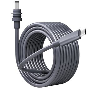 كابل طاقة Starlink Mini 10FT - 100W USB-C ذكر إلى DC Male، مقاوم للماء، متوافق مع بنك الطاقة 65W+ PD (USB C إلى DC، 10 قدم)