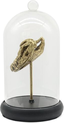 Lukitas Fox and Owl Statues Decor, Animal Group Sculptures, Creative Decoration for Living Room Office, Golden, Resin 11'' in Saudi Arabia