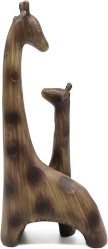 Lukitas Fox and Owl Statues Decor, Animal Group Sculptures, Creative Decoration for Living Room Office, Golden, Resin 11'' in Kuwait