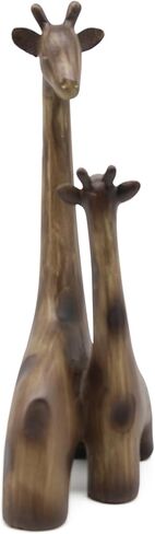 Lukitas Fox and Owl Statues Decor, Animal Group Sculptures, Creative Decoration for Living Room Office, Golden, Resin 11'' in Kuwait