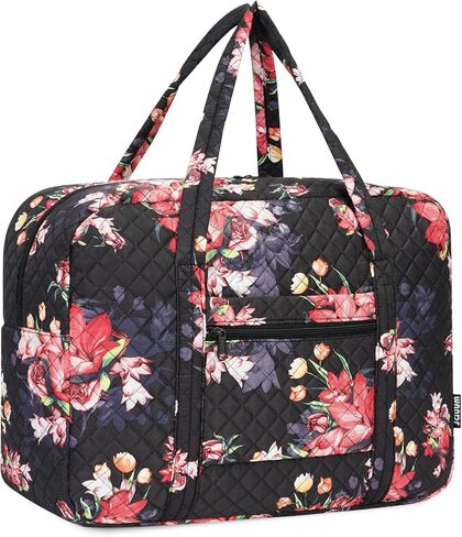 Travel Duffel Bags for Women & Girls - 25L Waterproof Gym Bag, Laptop Carry-On Luggage, Weekend Travel Organizer in Saudi Arabia