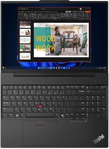 Lenovo Thinkpad E16 Gen 2 Business Laptop 16.0" Touchscreen IPS WUXGA Display (Intel Ultra 5-125U, 32GB RAM, 512GB PCIe SSD, Backlit KYB, Fingerprint, Thunderbolt 4, WiFi 6, Win 11 Pro) w/DKZ Hub in Saudi Arabia